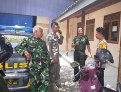 Wujudkan Kamtibmas Kondusif Jelang Pemilu 2024, Bhabinkamtibmas Polsek Cigasong Lakukan Koordinasi Bersama Babinsa dan Sat Pol PP di Kelurahan Simpeureum