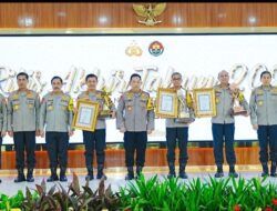 Polda Kalbar Raih Juara III Lomba Pengawasan Melekat dari Kapolri