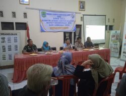 Bhabinkamtibmas Polsek Jatiwangi Dukung Program Pemerintah melalui Musdes Verifikasi BLT-DD
