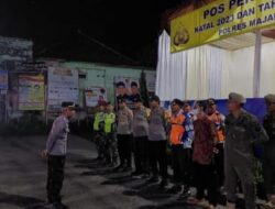 Apel Kesiapan Tugas di Pos Pengamanan Operasi Lilin Lodaya 2023, Polsek Jatiwangi Siap Amankan Libur Natal dan Tahun Baru