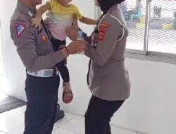 Polisi Temukan Anak yang Terpisah di Rest Area KM 164 Tol Cipali, Ops Lilin Lodaya 2023 Berhasil Memastikan Keselamatan Keluarga