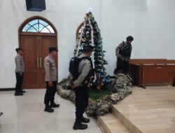 Polisi di Majalengka Sterilisasi Gereja Kristen Pasundan Eben Haezer Menjelang Perayaan Kebaktian Tutup Tahun 2023