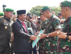 Kodim Boyolali Terima Penghargaan dari Kasad