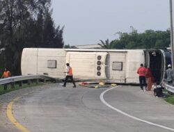 Jasa Raharja Berikan Santunan Kepada Para Korban Kecelakaan Bus Handoyo