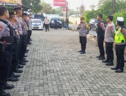 Polrestro Depok Gelar Apel Siaga Pengamanan Nataru dan Pemilu 2024