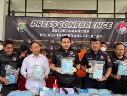 Tangkap Dua Pengedar, Polres Tangsel Sita Belasan Kilogram Ganja