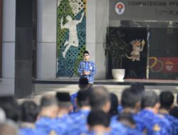 Kemenpora Gelar Apel Pagi Untuk Tingkatkan Semangat dan Integritas Kerja