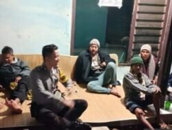Personel Polsek Kasokandel Gelar Patroli Dialogis di Desa Girimukti
