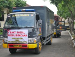 Polres Majalengka Kirimkan Bakti Sosial Peduli Bencana untuk Korban Gempa di Sumedang