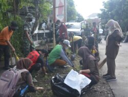 TNI Polri di Boyolali Laksanakan Baksos dan Pembersihan Pasar Simo