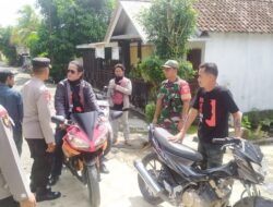 Berikan Rasa Aman dan Babinsa dan Babinkamtibmas Laksanakan Patro