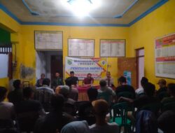 Bripka Rino Roen, S.H, Hadiri Musdesus Penetapan RKPDes TA. 2024 di Desa Burujul Kulon