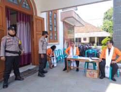 Polsek Kadipaten Monitoring Kegiatan Ibadah Gereja Pasundan untuk Jaga Kondusifitas