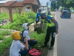 Razia Knalpot Brong Berakhir dengan Penemuan Sajam, Pelajar Sekolah MTS Diamankan Polisi