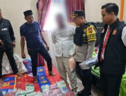 Polres Bireuen Berhasil Menyita 28.528,52 Gram Sabu serta 5000 Butir Ekstasi, 2 Tersangka Ditangkap