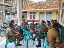 Polsek Majalengka Kota Jalin Komunikasi Bersama Tiga Pilar di Desa Kawunggirang