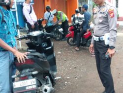 Polisi di Majalengka Gelar Penertiban Knalpot Brong/Bising atau Tidak Standar