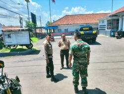 Patroli Tiga Pilar Di Cikijing Terus Dilaksanakan Menjelang Pemilu 2024