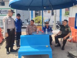 Bhabinkamtibmas Polsek Jatiwangi Sampaikan Pesan Kamtibmas di Rest Area KM 164 Tol Cipali