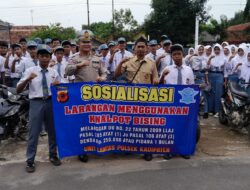 Satlantas Polres Majalengka Gelar “Police Goes to School” di SMAN 1 Kadipaten