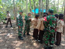Cetak Generasi Unggul, Koramil Andong Terjun Latih Pramuka