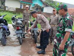Jaga Keamanan Wilayah, TNI-Polri Tertibkan Knalpot Brong