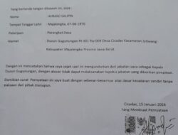 Oknum Kadus Desa Cicadas, diduga Selingkuh dengan Perempuan Bersuami. Kades Cicadas : Prosesnya Sedang Ditangani Pihak APH