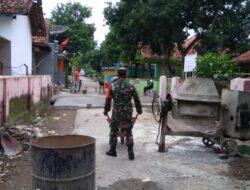 Ciptakan Lingkungan Rapi dan Terawat, Babinsa Bersama Warga Gelar Karya Bakti