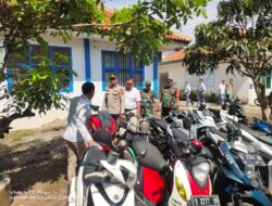 Operasi Bersih Knalpot Brong di SMK PUI Cikijing: Polsek Cikijing Sita Belasan Knalpot Tidak Standar Milik Siswa
