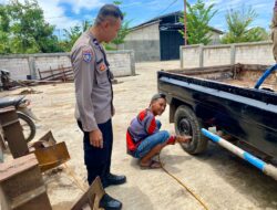 Bhabinkamtibmas Polsek Jatitujuh Mantapkan Patroli, Berikan Pelayanan dan Rasa Aman