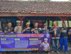 Satlantas Polres Majalengka Gencarkan Sosialisasi Keselamatan Lalu Lintas dan Larangan Knalpot Bising untuk Pengemudi Ojeg Pangkalan