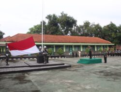 Penuh Khidmat, Kodim 0617/Majalengka Gelar Upacara Bendera 17an Pertama di Tahun 2024