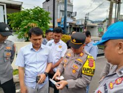 Pengecekan Sikap Tampang dan Kelengkapan Personil Polsek Cikijing: Wujud Pengawasan Rutin Kepada Anggota
