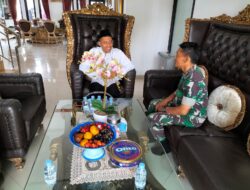 Pererat Silaturahmi, Danramil 1709/Rajagaluh, Anjangsana Dengan Tokoh Pemuda