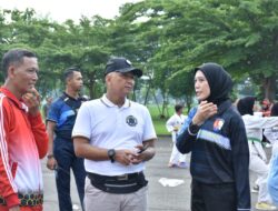 Berikan Kenyamanan, Dandim 0617/Majalengka Hadiri Kegiatan Kegiatan Car Free Day