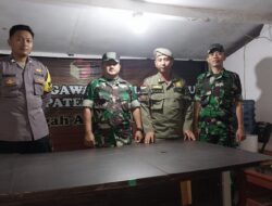 Patroli Tiga Pilar Di Kantor Bawaslu Kabupaten Majalengka Untuk Ciptakan Keamanan Dan Kondusifitas