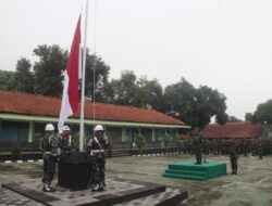 Kodim 0617/Majalengka Gelar Upacara Bendera Hari Senin