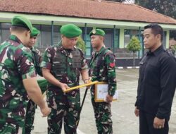 Harumkan Nama Baik Satuan, Dandim 0617/Majalengka Berikan Penghargaan
