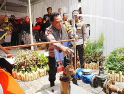 Untuk Warga, Kapolri Resmikan Pembangunan Sumur Bor Polri di Yogyakarta
