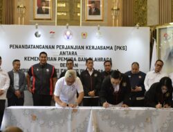 Dukung Persiapan Kualifikasi Olimpiade 2024 Paris, Menpora Dito Saksikan PKS Kemenpora dengan 11 Induk Organisasi Cabang Olahraga