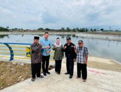 Berkat Aspirasi Novita Wijayanti, Kolam Retensi Purwokerto Selesai Dibangun