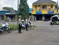 Satlantas Polres Majalengka Bersama Dishub Kab.Majalengka, Gelar Kamseltibcarlantas.