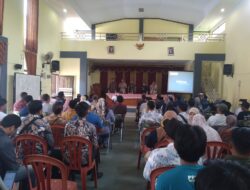 Kapolsek Sumberjaya Hadiri Rapat Pleno Rekapitulasi Hasil Pemilu 2024