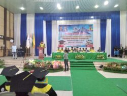 Wisuda perdana universitas Serelo lahat di ikuti 142 mahasiswa di kabupaten lahat