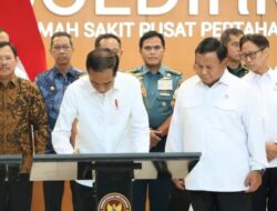 Presiden Jokowi Resmikan RSPPN Panglima Besar Soedirman di Bintaro