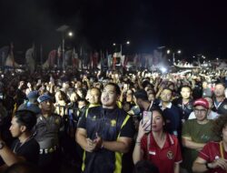 Menpora Dito Tonton Konser Musik di Side Event F1 Powerboat 2024 Danau Toba