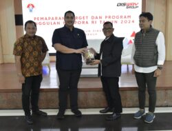 Silaturahmi di Forum Pimred Disway Group, Menpora Dito Ingin Tinggalkan Legacy Kemenpora Naik Kelas