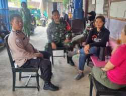 Jaga hubungan yang baik, Babinsa Tipes Komsos Dengan warga Binaan