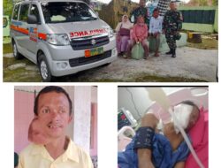 Senyum Sumringah, Berkat Kehadiran Satgas TMMD Ke-119 Kodim 0617/Majalengka Warga Penderita Tumor Selesai Jalani Operasi