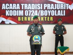 Dandim Boyolali Pimpin Acara Pelepasan MPP